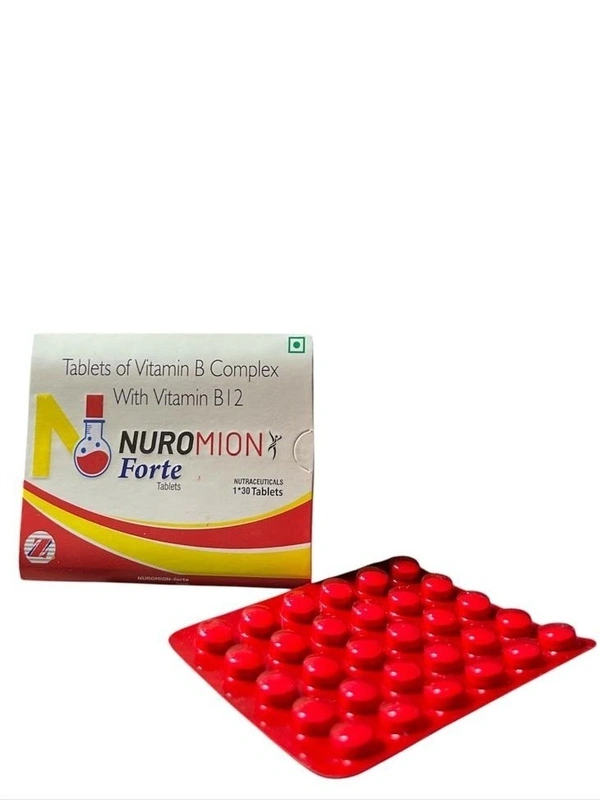 ZANE PHARMACEUTICALS Nuromion-Forte Tablets – Advanced Neuro-Vitamin Support for Nerves and Energy - 30 TAB