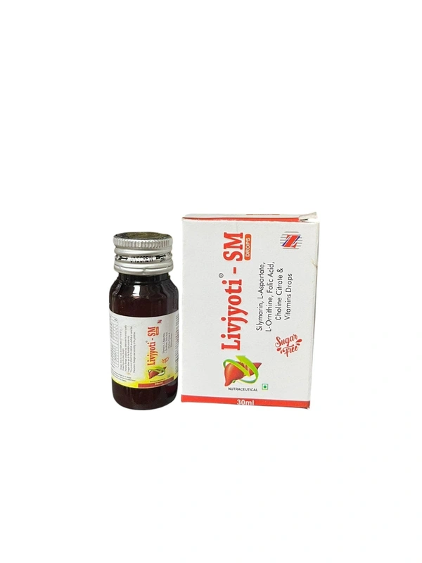 Livjyoti SM Drops – Ayurvedic Liver Detox & Strength Formula with Silymarin, Choline, and Vitamins | Zane Ayurveda