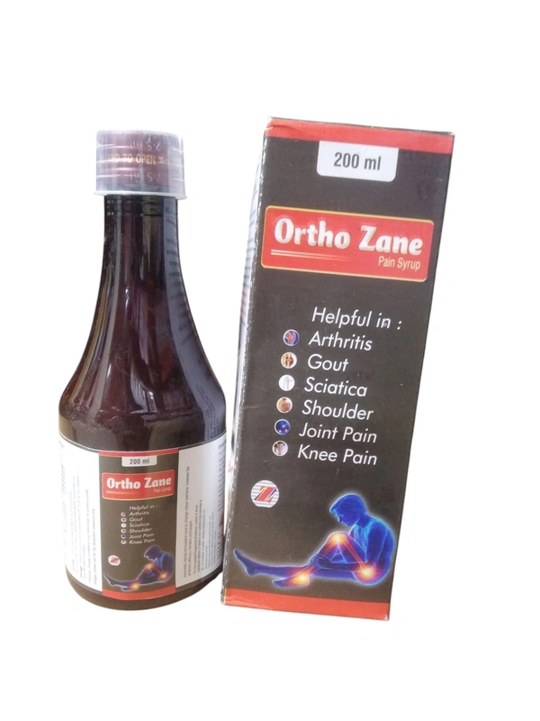 ZANE PHARMACEUTICALS OrthoZane Ayurvedic Joint Care Syrup – Natural Relief from Joint Pain, Stiffness & Inflammation