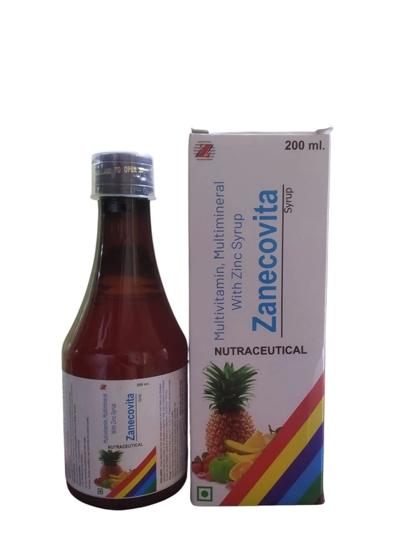 Zanecovita Syrup – Daily Multivitamin & Mineral Supplement for Energy, Immunity & Growth | Zane Ayurveda
