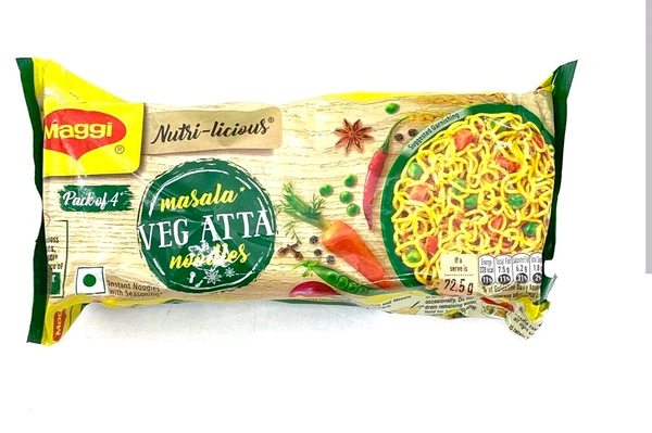 Maggi Masala Veg Atta Noodles 72.5 G - 72.5 G