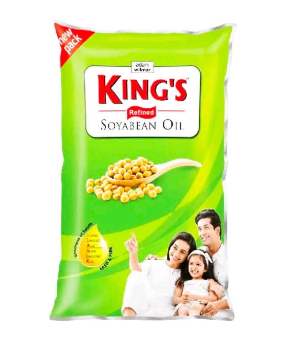 KING'S SOYABEAN OIL 1 LTR - 1 Ltr