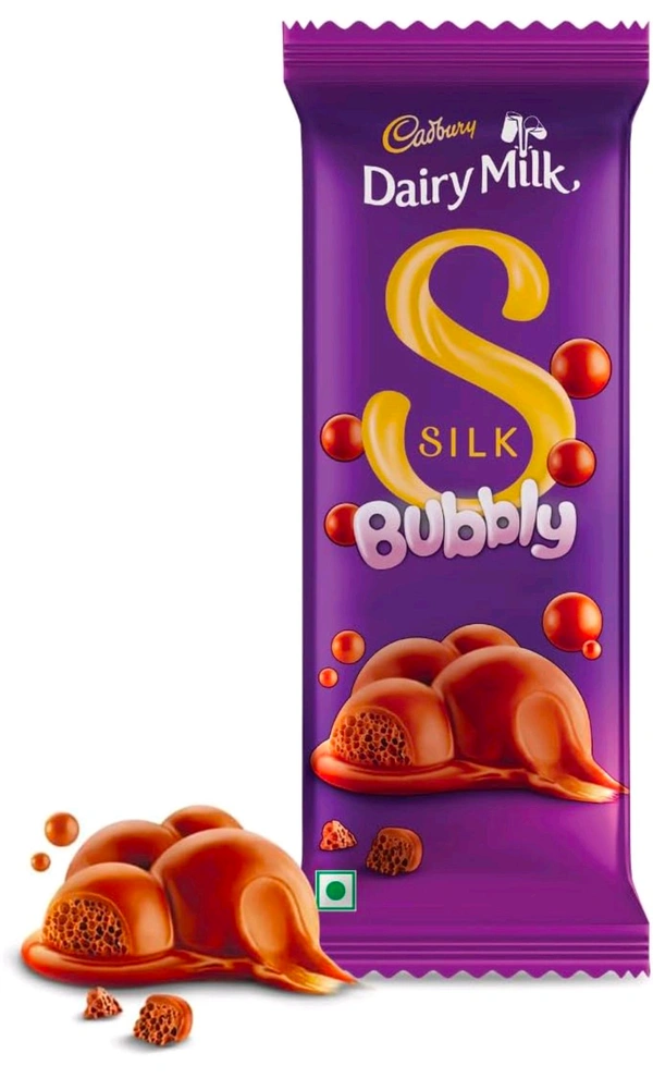 Cadbury Milk Silk Bubbly 50 Gm - 50 GM