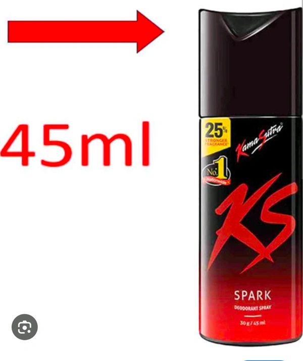 Kaam Sutra Kama Sutra Spark Deodorant For Men 45 Ml - 45 Ml