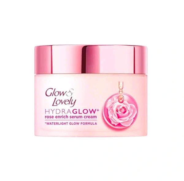 Glow & Lovely Hydra Glow Rose Enrich Serum Cream  - 25 G
