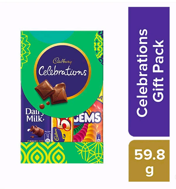 Cadbury Dairy Milk Celibration  - 56.2 G