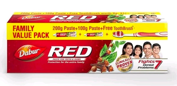 Dabur Red Paste For Teeth & Gums - 200 G