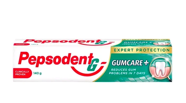 Pepsodent  Gumcare+ Reduces Gum Problems In 7 Days - 140 G