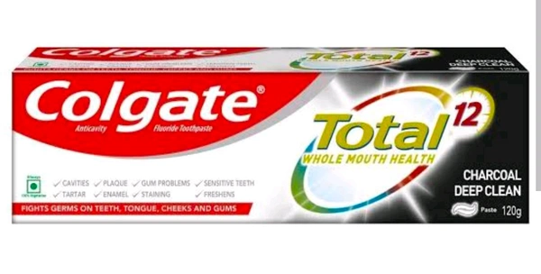 Colgate  Total 12 Charcoal Deep Clean  - 150 G