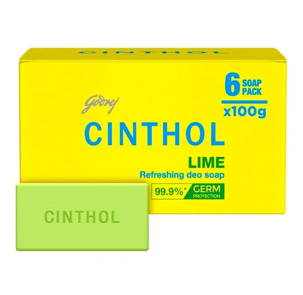 Godrej  Lime Refreshing Deoria Soap - 375 G