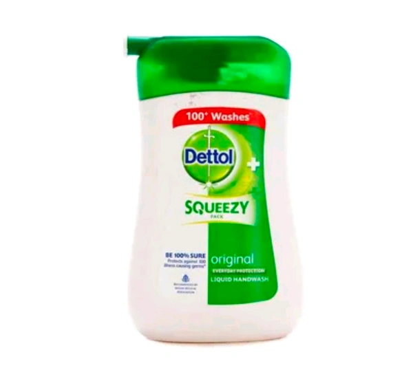 Dettol  Original Liquid Hand Wash Squeezy Pack - 100 Ml