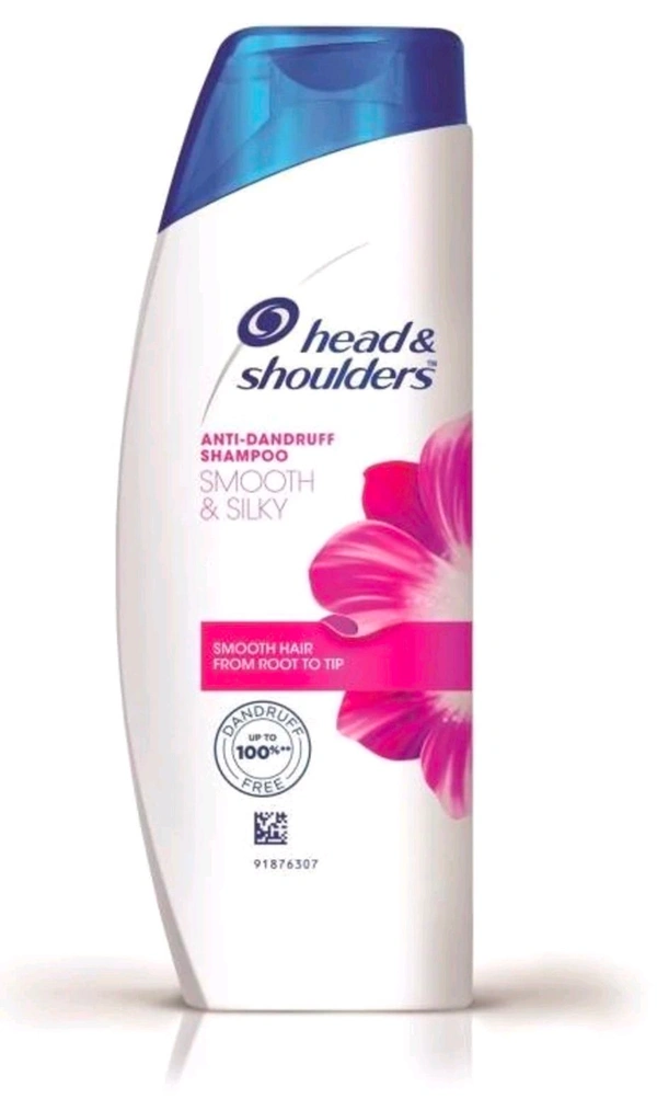 Haad& Shoulders Anti-Dandruff Shampoo Smooth & Silky  - 180 ML