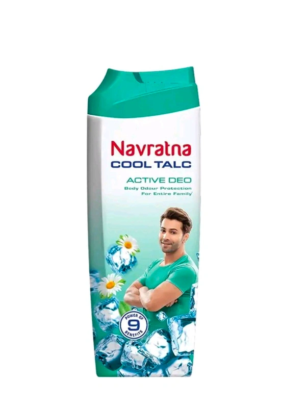 Navratna  Navratan Cool Talc Active Deo - 100 GM