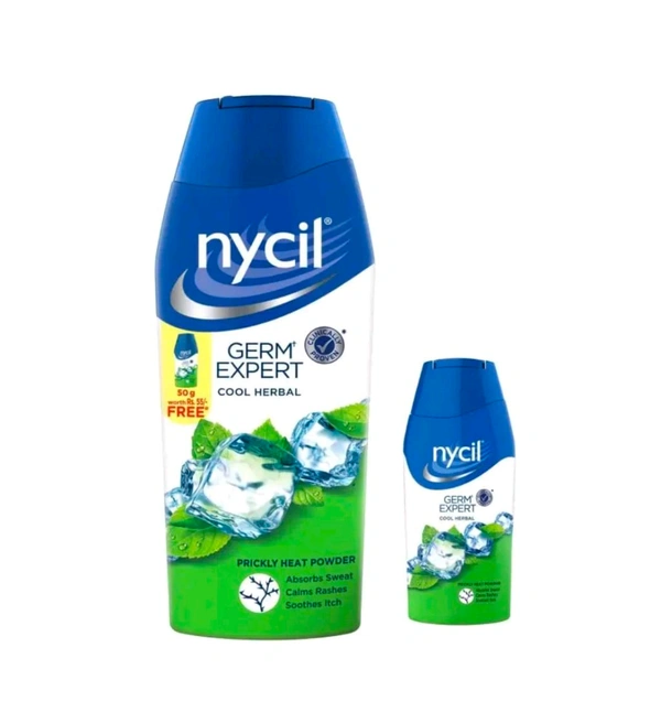 Nycil Germ Expert Cool Herbal - 150 G