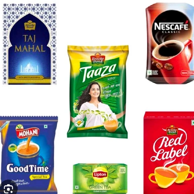 Tea Coffee and Nutrition Drinks