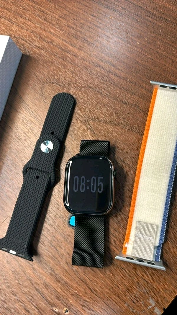 HK 10 PRO MAX Amonade Display 46mm ( 4gb  Storage)  - Black