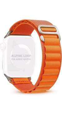 Apple Watch Ultra 2,  STRAP Alpine Loop (ORANGE)  - Orange
