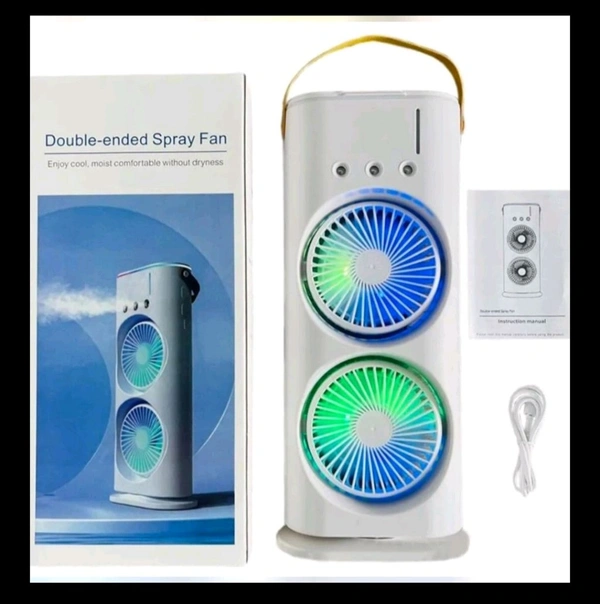 Water Reserve Two Motor Fan Buy 1 & Get 1 GIFT Voucher Win 🏆 🎁  - White, Free