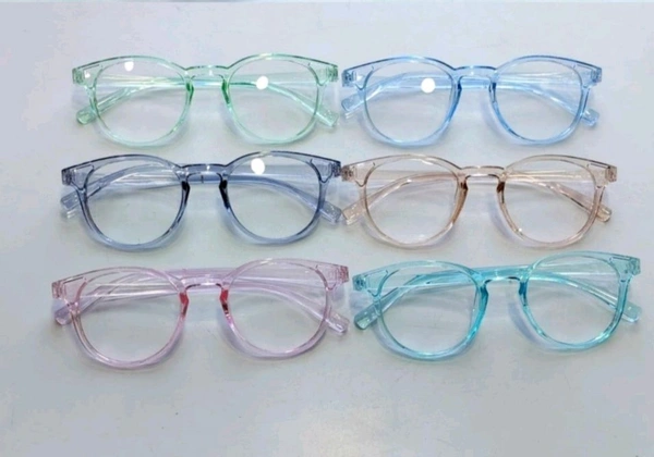 Sunglasses Wigh With Glass - Multi color