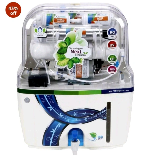 Aqua Water Purifier - Golden Grass, 10 Liters Water Consumption