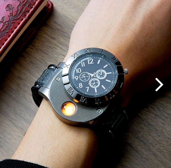 Without Flame Lightwr Watch - Free