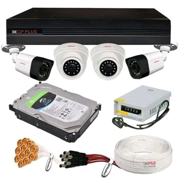 Camera 4 Pices Camera, 500 GB Hard Disk Etc Get With Resonable Price - Free Gift