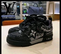 Louis_ Vuitton_ Skate Diamond Sneaker for Men - Black, 45
