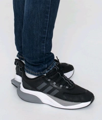 Adidas_ Alphabounce Running Adiwear Black Shoes For Men - Black, 44