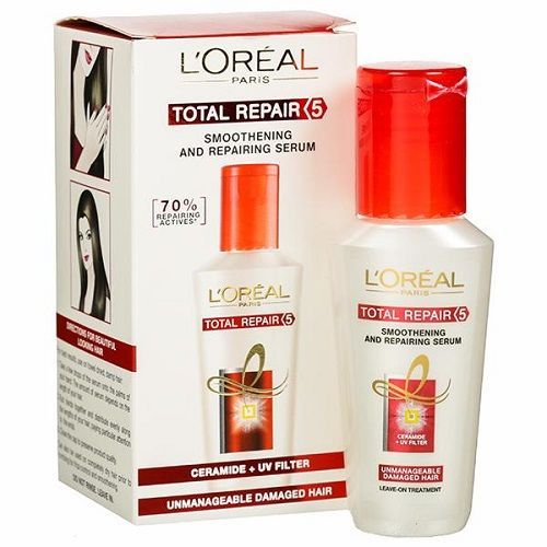 Loreal total repair 5 smoothing and repairing serum best sale