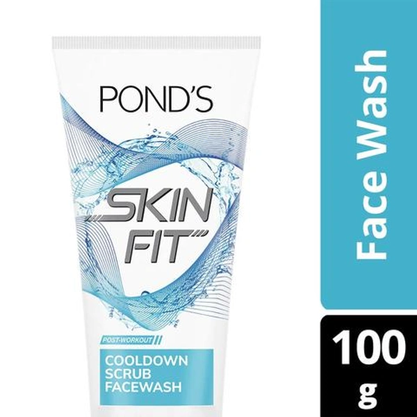 Ponds Skin Fit Scrub Facewash 100g