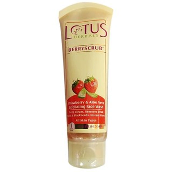 Lotus Berryscrub Facewash 80g