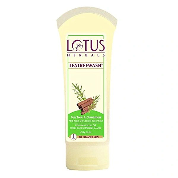 Lotus Teatree Facewash 80g