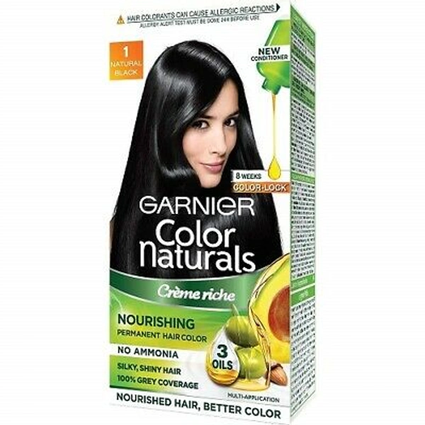 Garnier Black Hair Color 65ml