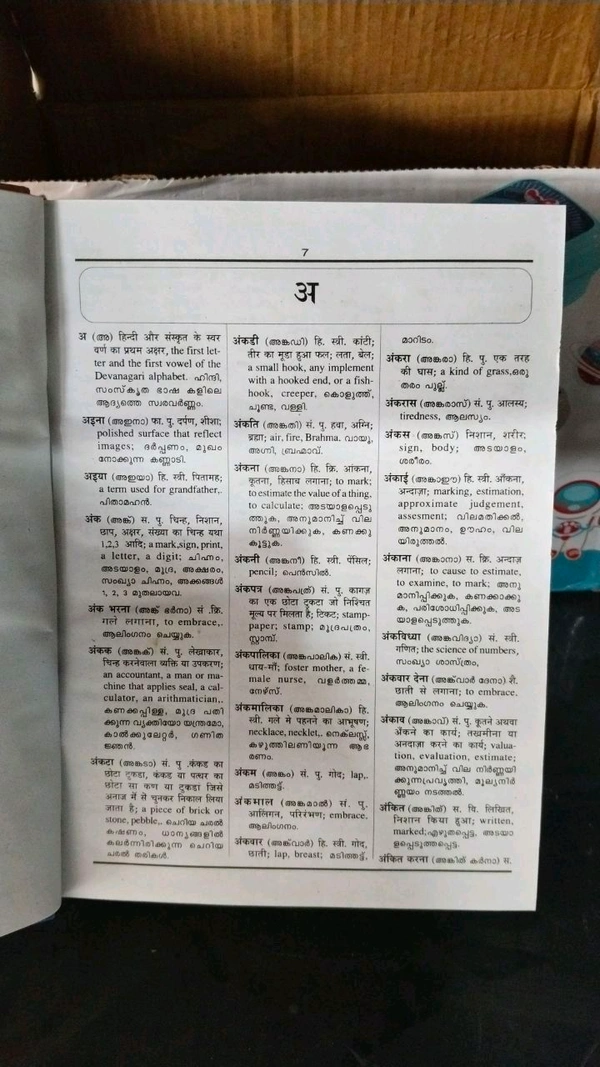 19.HINDI HINDI ENGLISH MALAYALAM DICTIONARY
