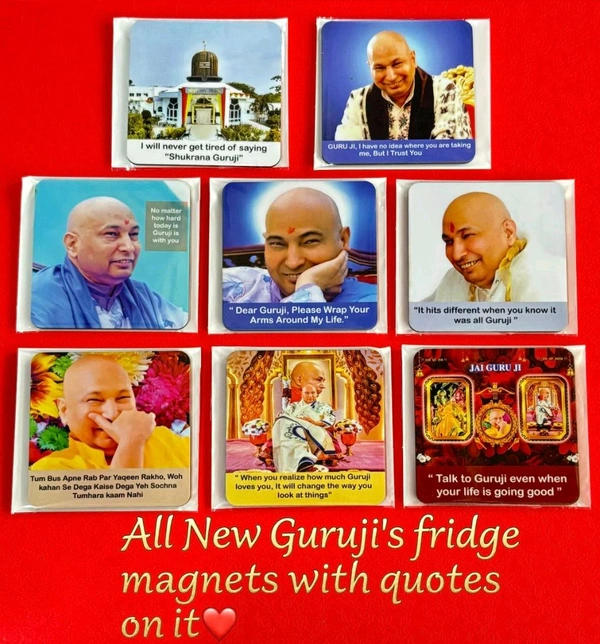 GURUJI FRIGE MAGNATE - 3.5x3.5 INCH