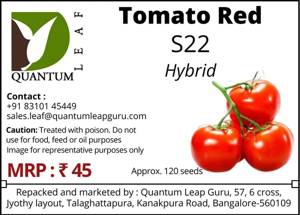 Quantum Leaf Tomato - S22, Hybrid