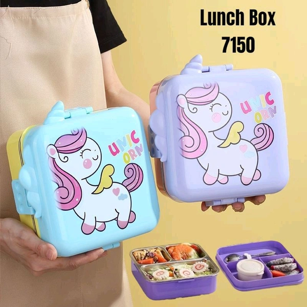 LUNCH BOX UNICORN  - Mauve