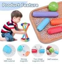 MAGNETIC BARS BLOCK 25pc Set