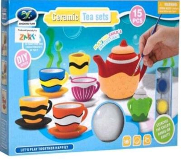 CERAMIC PAINTING SET 15PC SET