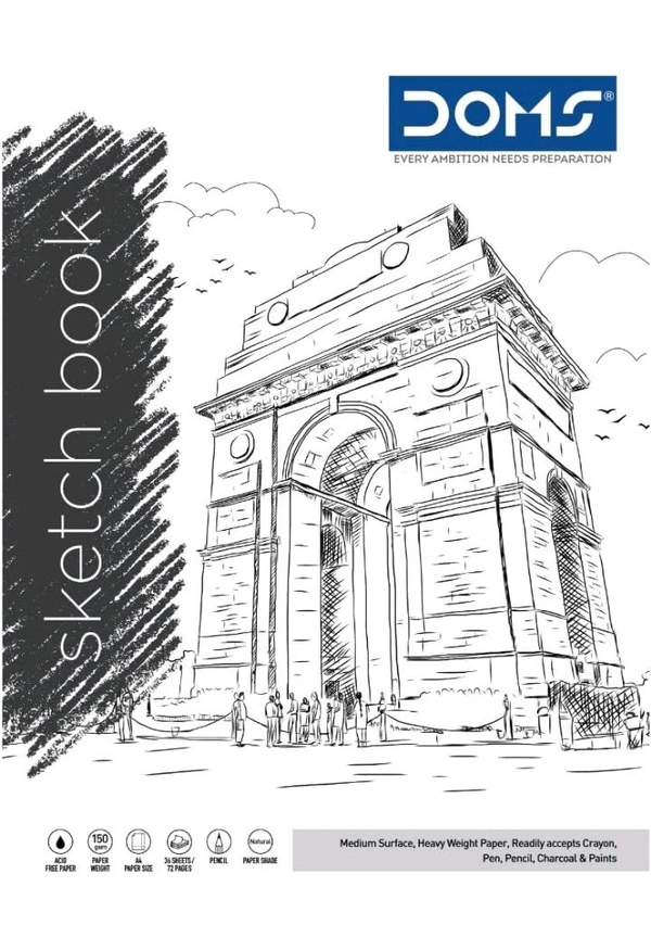 SKETCH BOOK  - A4 SIZE, 150 GSM Paper