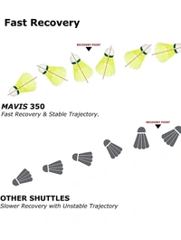YONEX MAVIS 350 6PC BOX
