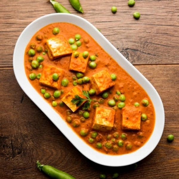 Matar Paneer Half