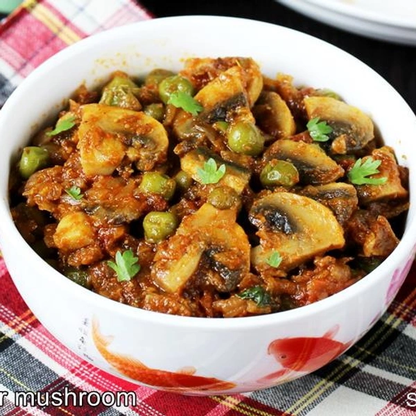 Mashroom Matar Masala