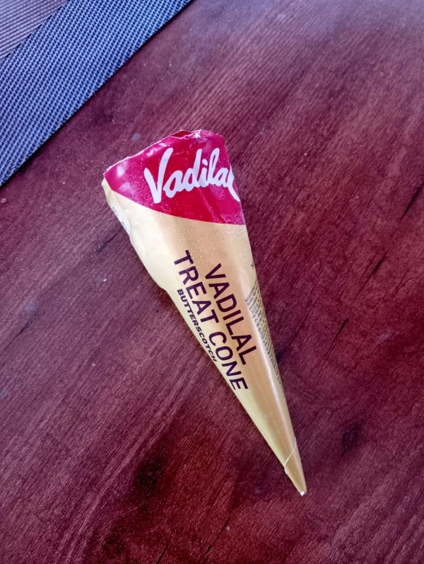 Butterscotch Cone Icecream