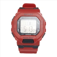 Digital Sports Watch - Red, Free Size