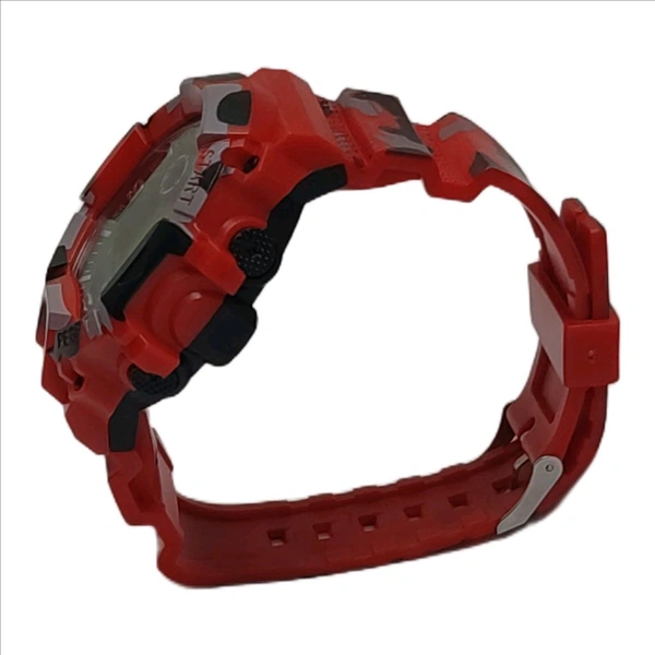 Kids Digital Sports Watch - Red, Free Size