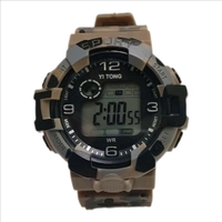 Kids Digital Sports Watch - Military colour, Free Size