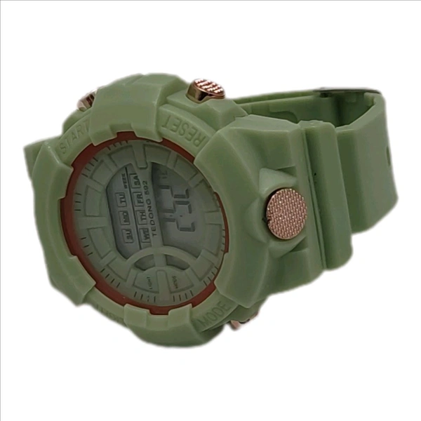 Girls Digital Sports Watch - Japanese Laurel, Free Size