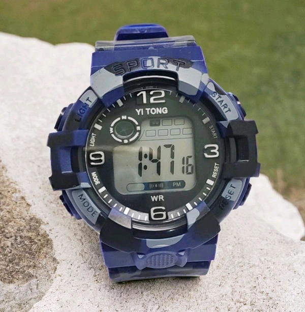 Kids Digital Sports Watch - Blue