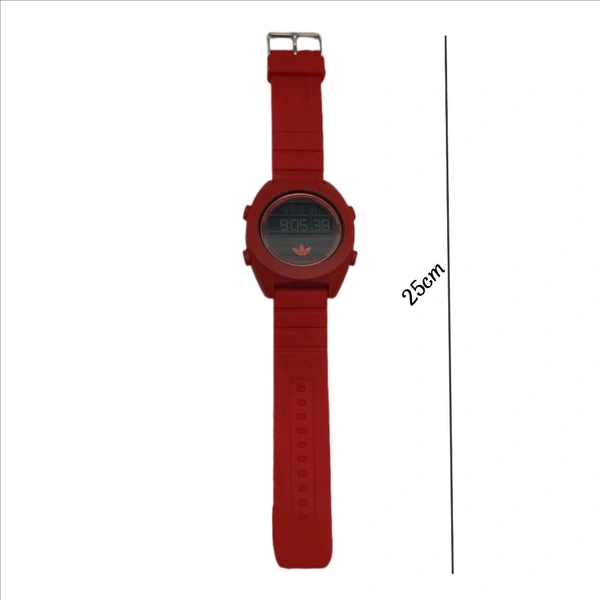 Digital Sports Watch - Red